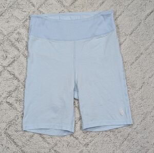 Free People Shorts Womens S Blue Breeze FP Movement Hot Shot Bike Yoga Lounge